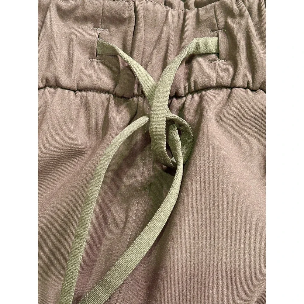Lululemon Keep it Moving Jogger Drawstring‎ Olive Green Casual Pants Size 4